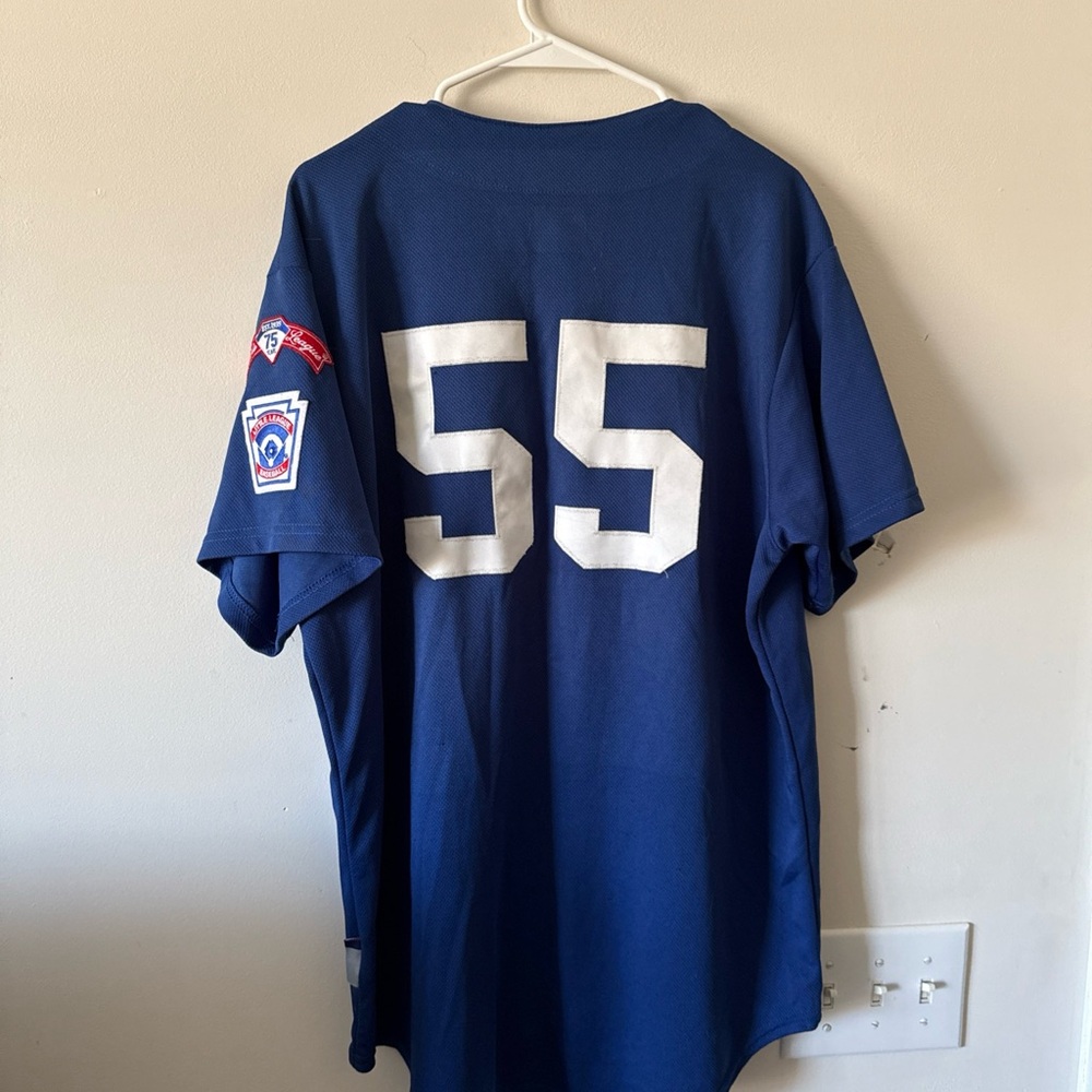 Men’s Majestic Tim Collins #55 Kansas City Royals Little League Jersey Sz L - Picture 6 of 6